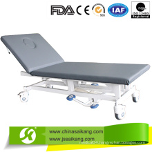 Head Adjustment Medical Examination Couch for Hospital Use